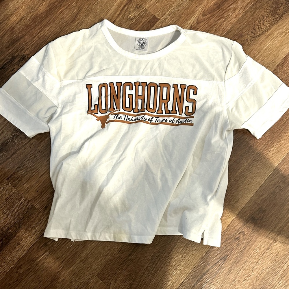Color~white Size~S/M Brand~Longhorns!!